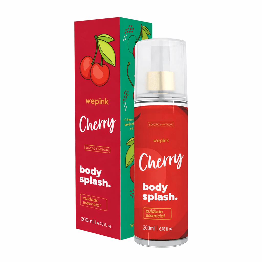 Body Splash Cherry Desodorante Colônia 200ml